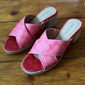 Coach Crossover Espadrille Sandals